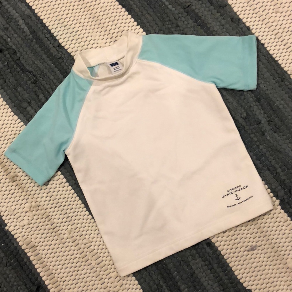 Janie and Jack Baby Boys Rashguard, 6-12 M